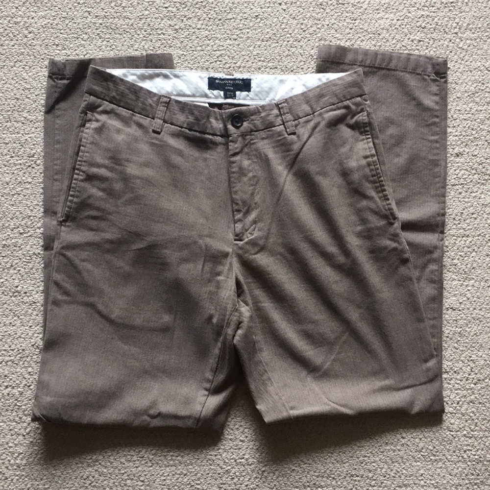 Banana Republic, Men’s dress pants/slacks, 33x32